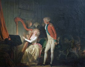 'The Improvised Concert, or The Price of Harmony', 1790. Artist: Louis Leopold Boilly