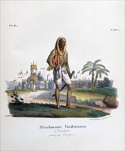 'Brahmin Courtier', 1828. Artist: Marlet et Cie