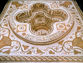 Roman mosaic, 6th century AD. Artist: Unknown