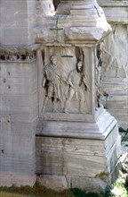 The Arch of Septimus Severus, Rome, 203 AD. Artist: Unknown