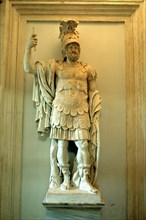 Roman statue, Temple of Mars Ultor, Rome. Artist: A Lorenzini