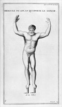 'Hercules who carries the world', 1757. Artist: Bernard de Montfaucon