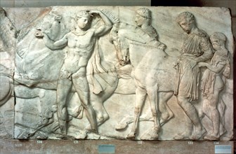 Horsemen from the Parthenon frieze, 438-432 BC. Artist: Unknown