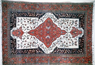 Sarouk rug, Persia. Artist: Unknown