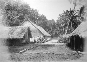 Mission, Ureparapara, Torba Province, Vanuatu, 1885. Artist: Unknown