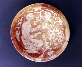 Egyptian Ceramic Bowl, c11th Century. Artist: Unknown