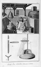 Iron bell casting, 1751-1777. Artist: Unknown