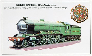 Sir Vincent Raven's Pacific, North Eastern Railway, 1922, (20th century). Artist: Unknown