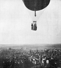 Balloon of the Aero Club, 18th March 1899. Artist: Unknown