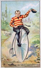Bicycle race, c1900. Artist: Unknown