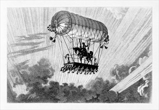 Aerostat, 1887. Artist: Gaston Tissandier