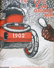 Front cover of 'La Vie au Grand Air', 20 December 1902. Artist: Lucien Faure