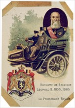 The royal drive of Leopold II, King of the Belgians, c1900s. Artist: Unknown
