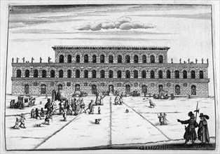 Chateau design, 1664. Artist: Georg Andreas Bockler