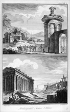 Ruins of Athens, 1751-1777. Artist: Bernard