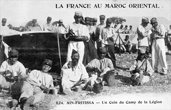 The Camp of the Foreign Legion, Ain Fritissa, Morocco, 20th century. Artist: Unknown