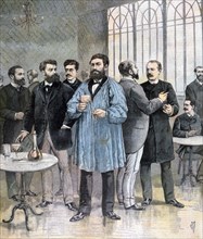 The refreshment bar, Chamber of Deputies of France, Paris, 1892. Artist: Henri Meyer