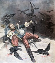 'The Raven', 1890. Artist: F Meaulle