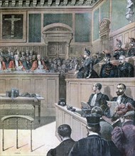 The Gouffe case, 1890. Artist: Henri Meyer