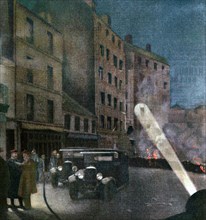 Riot on Rue Nationale, Paris, 1934. Artist: Unknown