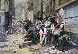 Siege of Lille, October 1792, (1892). Artist: Unknown