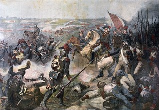 Battle of Fleurus, 26th June 1794, (1892). Artist: Jean-Baptiste Mauzaisse