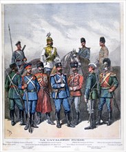 Russian cavalry, 1892. Artist: Henri Meyer