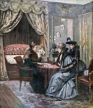 'The Fortune Teller', 1892. Artist: Unknown
