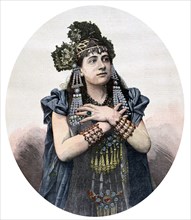 'Lucienne Breval playing the role of 'Salammbô', 1892. Artist: Unknown