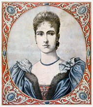Tsarina Alexandra, Empress consort of Russia, 1894. Artist: Unknown