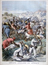 Defeat for the British in Africa, 1894. Artist: Frederic Lix