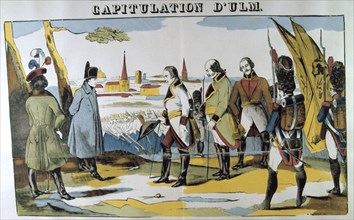 'Capitulation of Ulm', 17th October, 1805, 19th century. Artist: Unknown