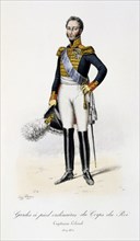'Gardes à pied ordinaires du Corps de Roi, Capitaine-Colonel', 1817-30. Artist: Eugene Titeux