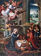 'The Nativity', c1500-1550. Artist: Ambrosius Benson
