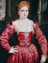 'Portrait of a Young Woman', c1550. Artist: Paris Bordone