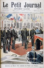 Arrival in Le Havre of the gifts of the Tsar in France, 1895. Artist: F Meaulle