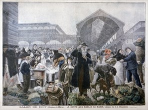 'Soup Stand at Les Halles Market in the Morning', 1897. Artist: Unknown