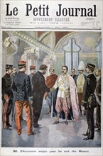 Paul Doumer, Governor General of Indochina, Received by the King of Siam in Bangkok, 1899. Artist: Oswaldo Tofani