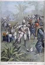The death of lieutenant Grivart, Niger, 1899. Artist: Henri Meyer
