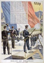 Calendar for 1899.  Artist: F Meaulle