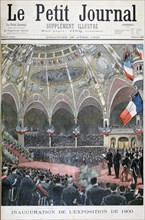 The Inauguration of the Universal Exhibition of 1900. Artist: Unknown