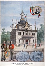 The Transvaal pavilion at the Universal Exhibition of 1900, Paris, 1900. Artist: Unknown