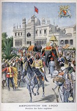 The Indian pavilion at the Universal Exhibition of 1900, Paris, 1900. Artist: Unknown