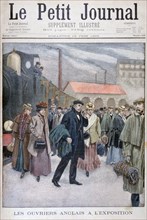 English people visiting the Universal Exhibition of 1900, Paris, 1900. Artist: Unknown