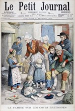 The famine of the Breton fishermen, 1903. Artist: Unknown