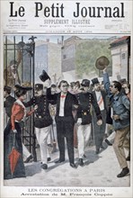 The arrest of Francois Coppee, 1902. Artist: Unknown