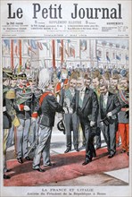 The President of the Republic of France in Rome, 1904. Artist: Unknown