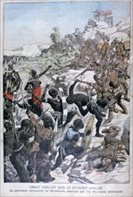 The German garrison of Windhoek, besieged by the Herero, South-West Africa, 1904. Artist: Unknown