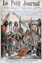 Death of Joseph, Chief of the Nez-Perce, 1904. Artist: Unknown