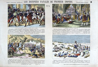 Les Journee Fatales du Premier Empire, Revolution of 1789, France. Artist: Unknown